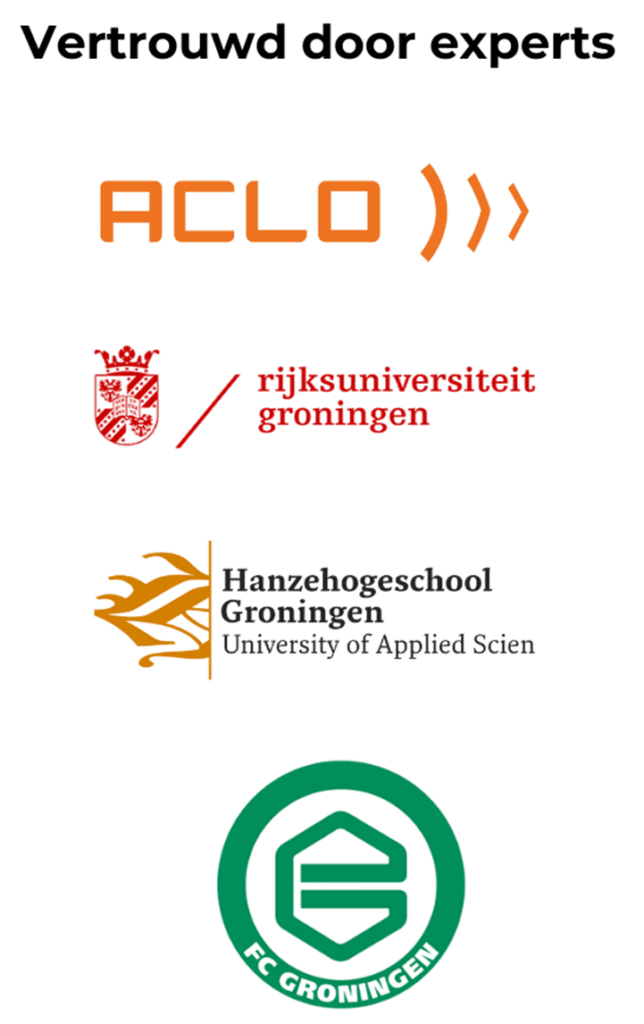 Logo's samenwerkingen Bob ter Haak - Sportdiëtist Groningen